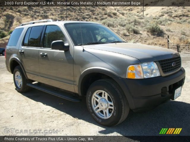2003 Ford Explorer XLS 4x4 in Mineral Grey Metallic