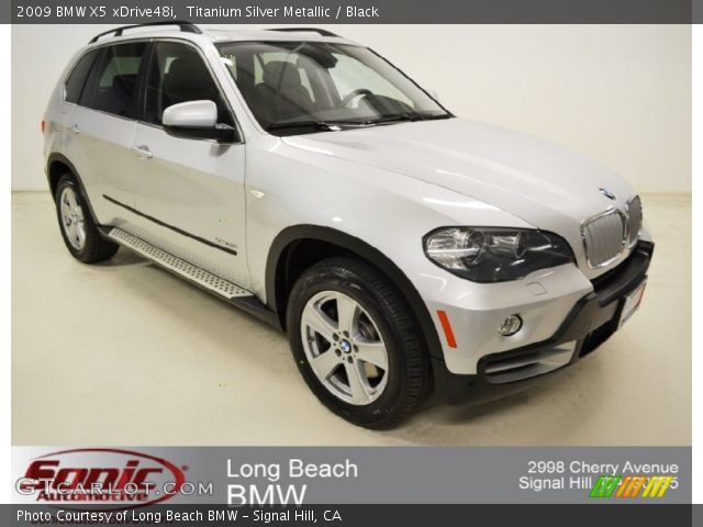 2009 BMW X5 xDrive48i in Titanium Silver Metallic