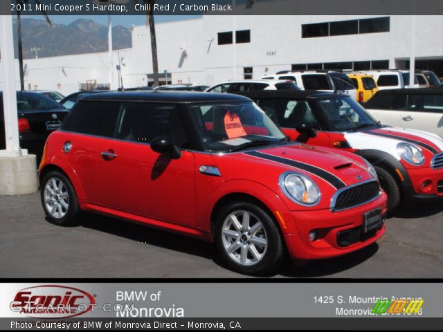 2011 Mini Cooper S Hardtop in Chili Red