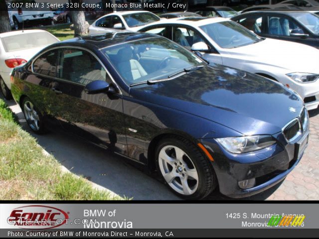 2007 BMW 3 Series 328i Coupe in Monaco Blue Metallic