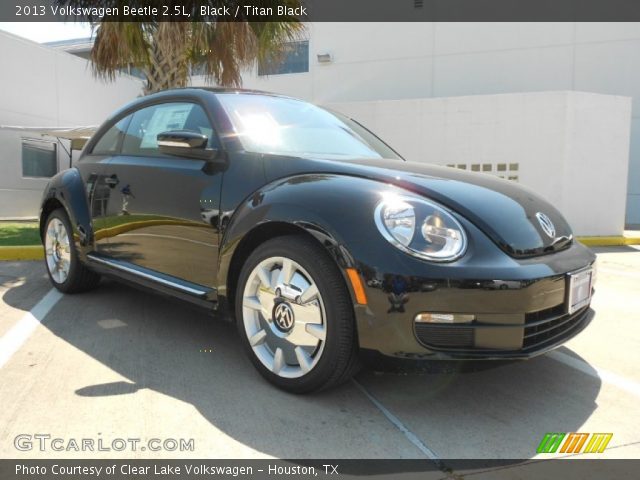 2013 Volkswagen Beetle 2.5L in Black