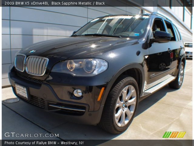 2009 BMW X5 xDrive48i in Black Sapphire Metallic