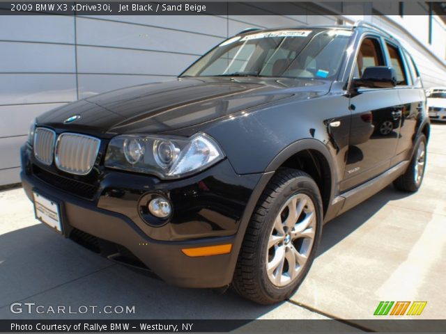 2009 BMW X3 xDrive30i in Jet Black