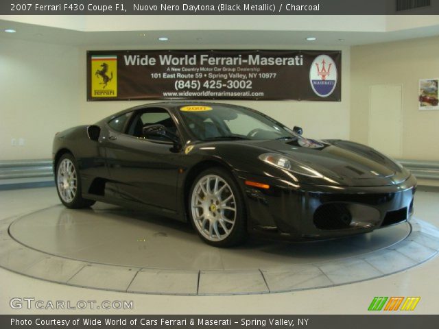 2007 Ferrari F430 Coupe F1 in Nuovo Nero Daytona (Black Metallic)