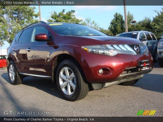 2009 Nissan Murano SL in Merlot Metallic