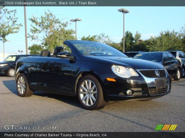 2009 Volkswagen Eos Komfort in Black Uni