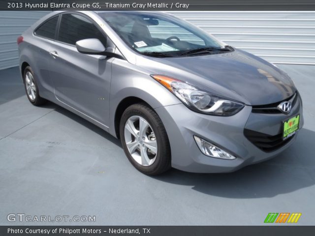 2013 Hyundai Elantra Coupe GS in Titanium Gray Metallic