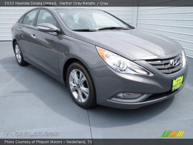 2013 Hyundai Sonata Limited in Harbor Gray Metallic