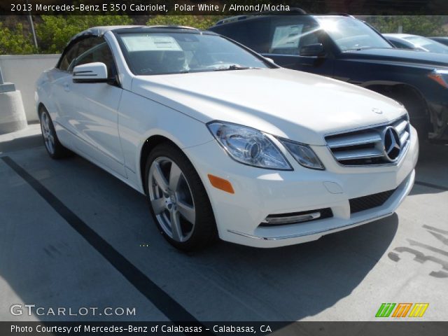 2013 Mercedes-Benz E 350 Cabriolet in Polar White