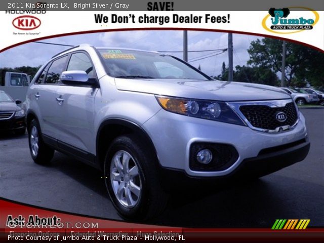 2011 Kia Sorento LX in Bright Silver