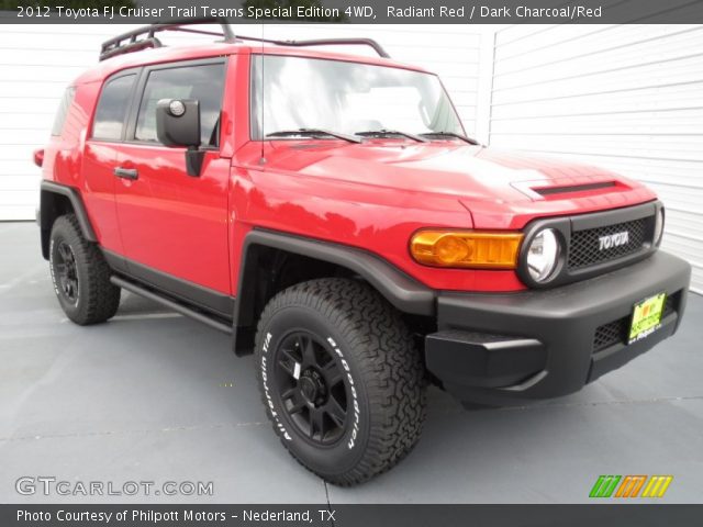 2012 Toyota FJ Cruiser Trail Teams Special Edition 4WD in Radiant Red