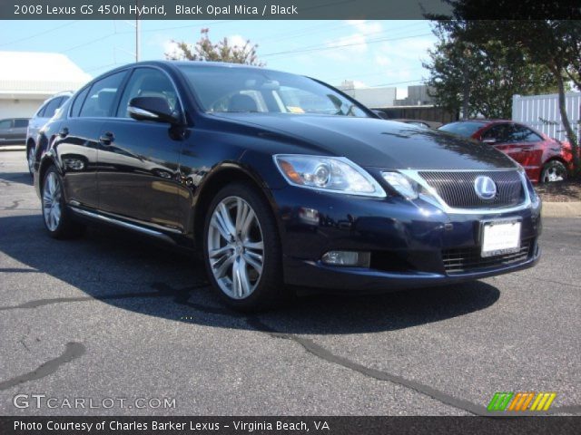 2008 Lexus GS 450h Hybrid in Black Opal Mica