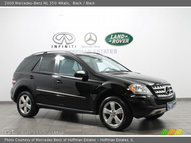 2009 Mercedes-Benz ML 350 4Matic in Black