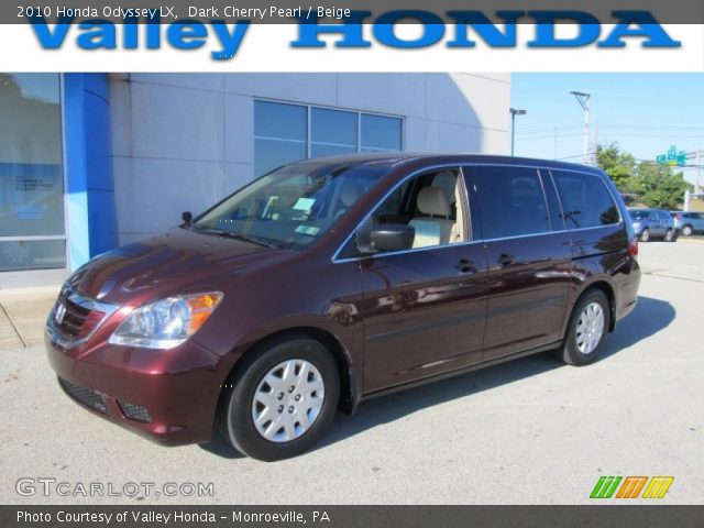 2010 Honda Odyssey LX in Dark Cherry Pearl
