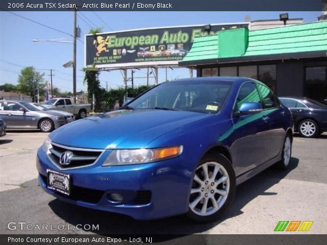 2006 Acura TSX Sedan in Arctic Blue Pearl