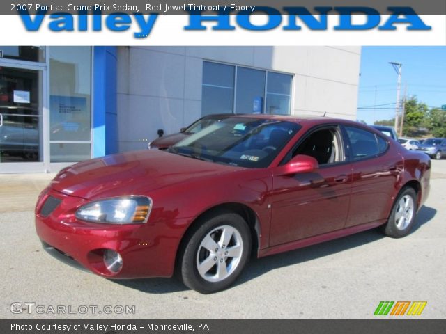 2007 Pontiac Grand Prix Sedan in Red Jewel Tintcoat