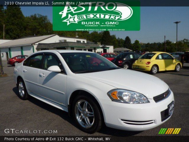 2010 Chevrolet Impala LS in Summit White