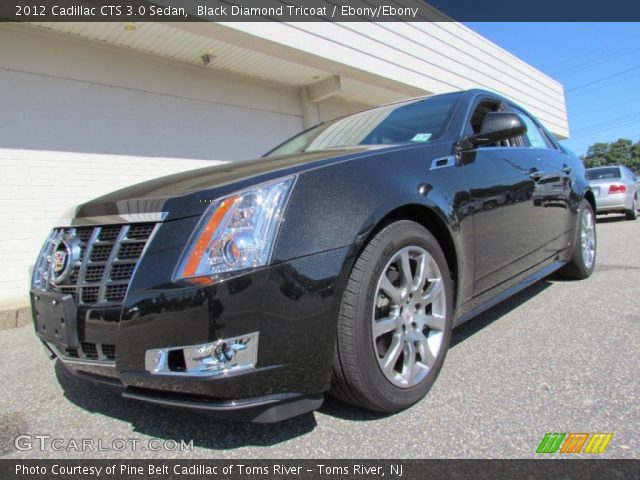 2012 Cadillac CTS 3.0 Sedan in Black Diamond Tricoat