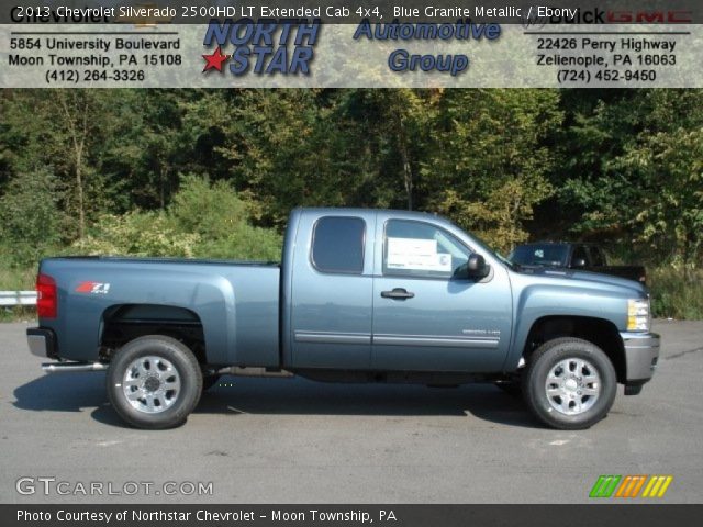 2013 Chevrolet Silverado 2500HD LT Extended Cab 4x4 in Blue Granite Metallic