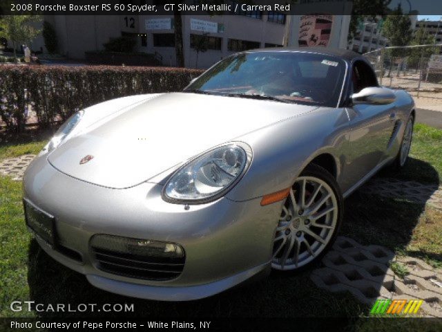 2008 Porsche Boxster RS 60 Spyder in GT Silver Metallic