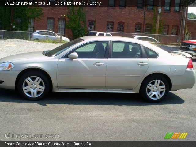 2012 Chevrolet Impala LT in Gold Mist Metallic