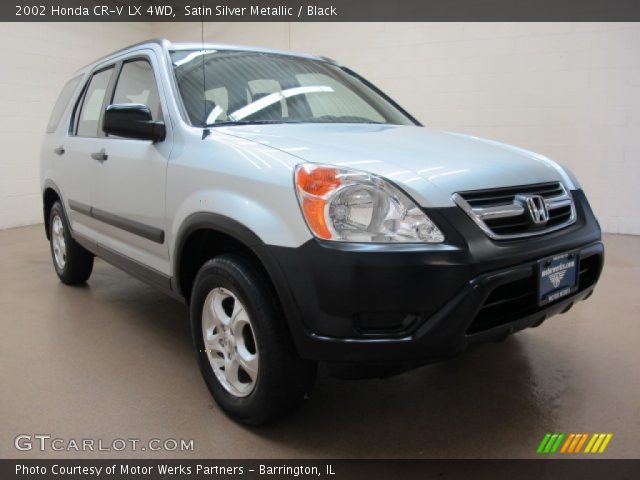 2002 Honda CR-V LX 4WD in Satin Silver Metallic