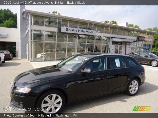 2010 Audi A4 2.0T quattro Avant in Brilliant Black
