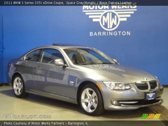 2011 BMW 3 Series 335i xDrive Coupe in Space Gray Metallic