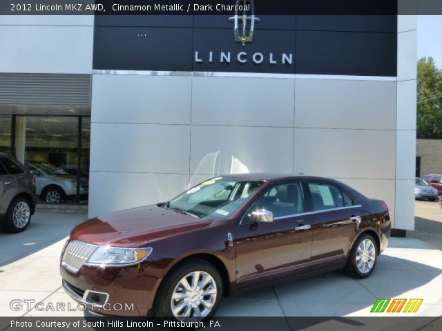 2012 Lincoln MKZ AWD in Cinnamon Metallic