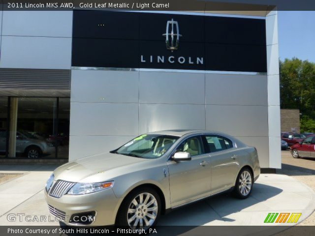 2011 Lincoln MKS AWD in Gold Leaf Metallic