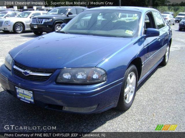 2004 Chevrolet Impala LS in Superior Blue Metallic