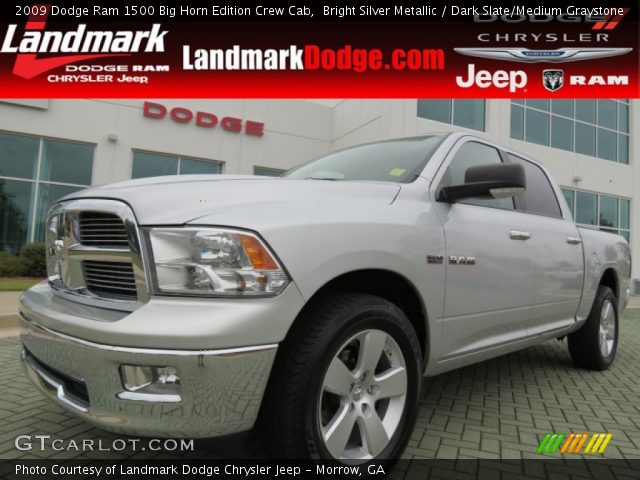 2009 Dodge Ram 1500 Big Horn Edition Crew Cab in Bright Silver Metallic