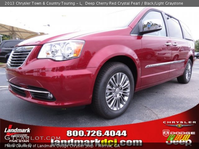2013 Chrysler Town & Country Touring - L in Deep Cherry Red Crystal Pearl