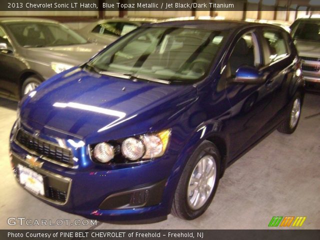 2013 Chevrolet Sonic LT Hatch in Blue Topaz Metallic