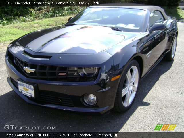 2012 Chevrolet Camaro SS/RS Convertible in Black