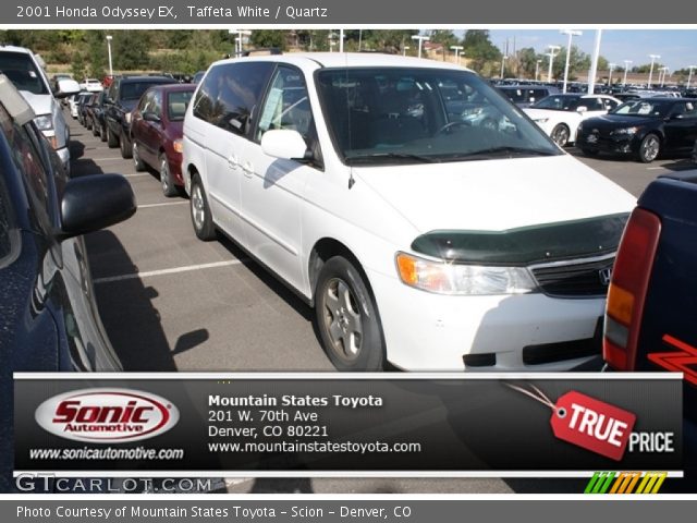2001 Honda Odyssey EX in Taffeta White
