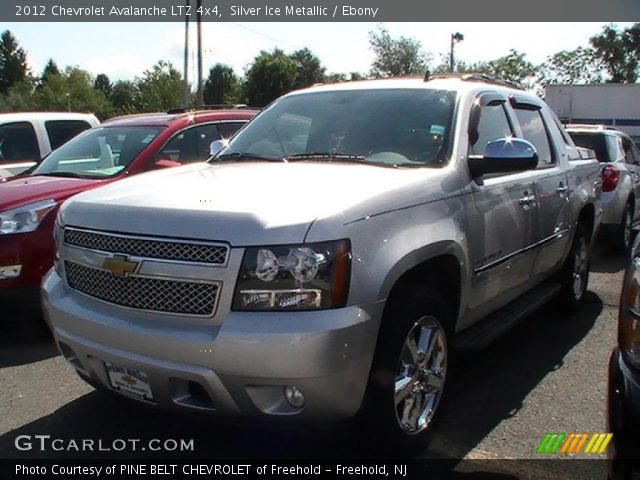 2012 Chevrolet Avalanche LTZ 4x4 in Silver Ice Metallic