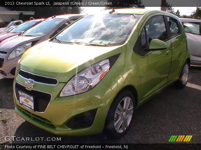2013 Chevrolet Spark LS in Jalapeno (Green)