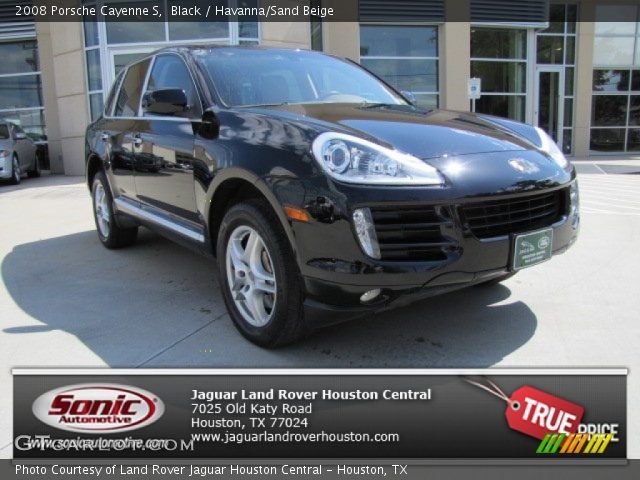 2008 Porsche Cayenne S in Black