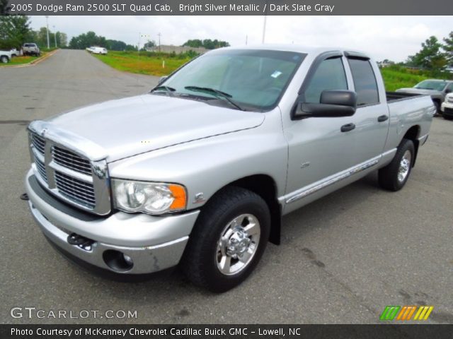 2005 Dodge Ram 2500 SLT Quad Cab in Bright Silver Metallic