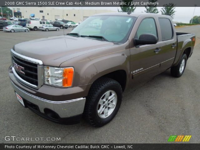 2008 GMC Sierra 1500 SLE Crew Cab 4x4 in Medium Brown Metallic