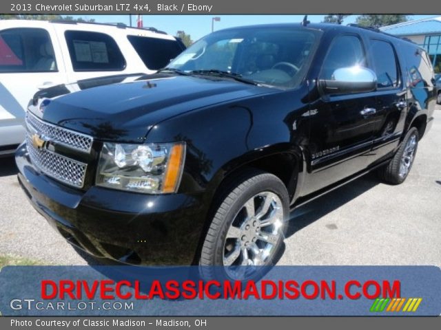 2013 Chevrolet Suburban LTZ 4x4 in Black