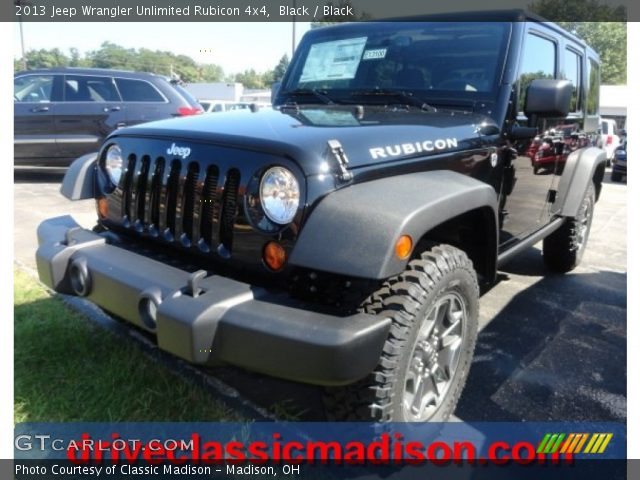 2013 Jeep Wrangler Unlimited Rubicon 4x4 in Black