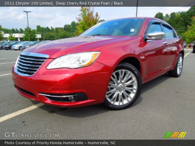 2011 Chrysler 200 Limited in Deep Cherry Red Crystal Pearl