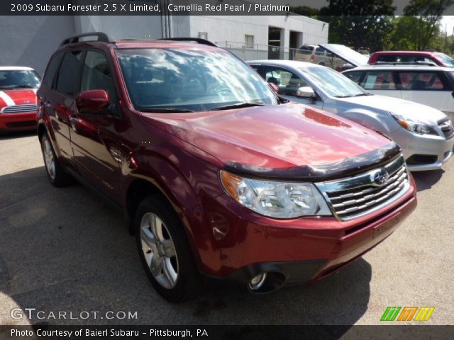 2009 Subaru Forester 2.5 X Limited in Camellia Red Pearl