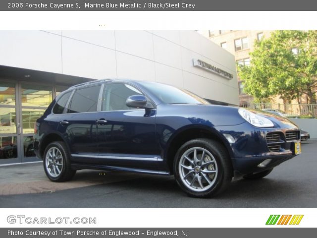 2006 Porsche Cayenne S in Marine Blue Metallic