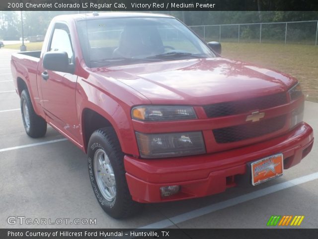 2008 Chevrolet Colorado LS Regular Cab in Victory Red