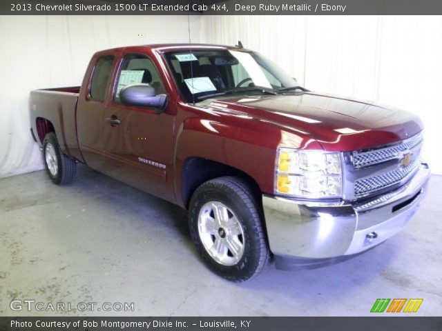 2013 Chevrolet Silverado 1500 LT Extended Cab 4x4 in Deep Ruby Metallic