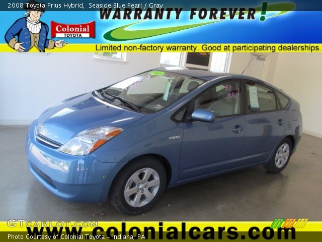 2008 Toyota Prius Hybrid in Seaside Blue Pearl