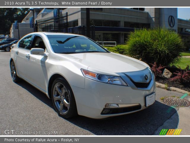 2010 Acura TL 3.5 Technology in White Diamond Pearl